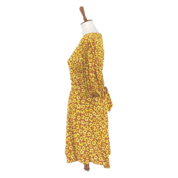 Faithfull the Brand Saffron lia Floral Mini Dress - Picture 4 of 8
